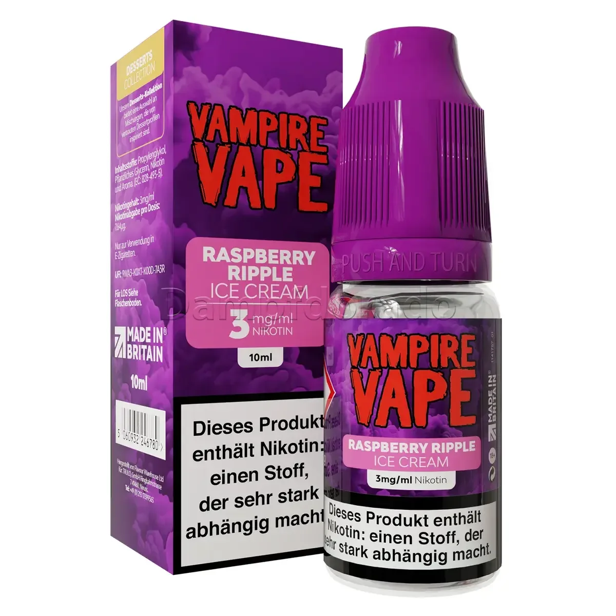 Liquid Raspberry Ripple Ice Cream – Dessert Collection