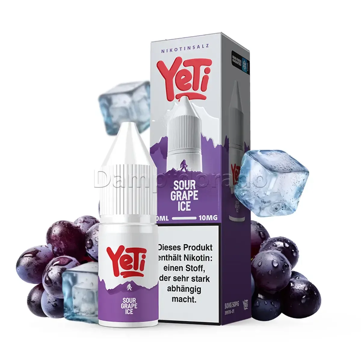 Liquid Sour Grape Ice – Yeti Summit Nikotinsalz