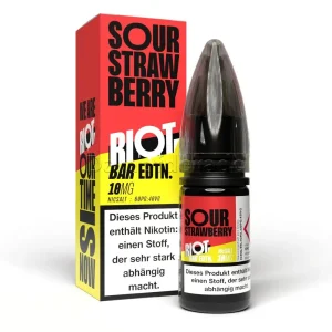Liquid Sour Strawberry | Riot Squad Nikotinsalz | Dampfdorado