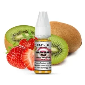 Liquid Strawberry Kiwi | Elfliq NicSalts Elf Bar | Dampfdorado