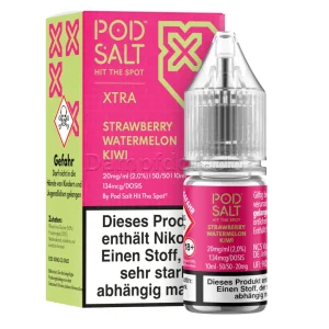 Liquid Strawberry Watermelon Kiwi | Pod Salt Nikotinsalz