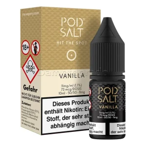 Liquid Vanilla | Pod Salt Nikotinsalz | Dampfdorado
