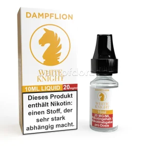 Liquid White Knight | Dampflion Checkmate NicSalt | Dampfdorado