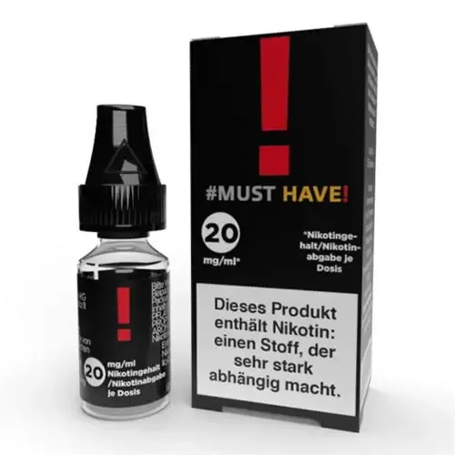Liquids: ! 10ml 20mg NicSalt Liquid by Must Have