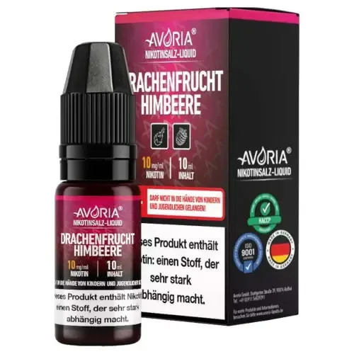 Liquids: Drachenfrucht Himbeere NicSalt Liquid by Avoria