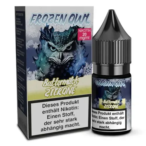 Liquids: Frozen OWL Buttermilch Zitrone NicSalt Liquid