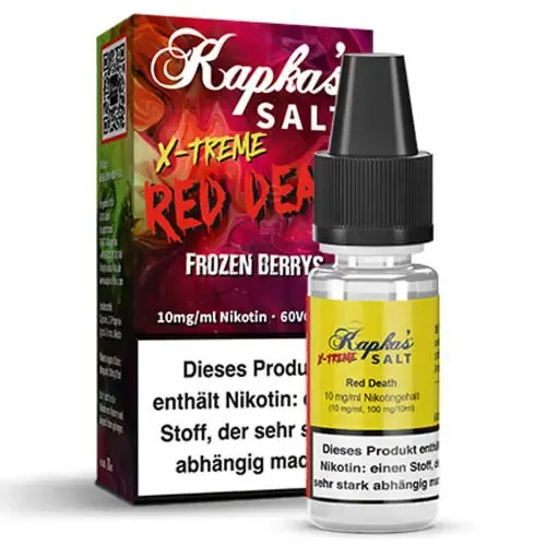 Liquids: Kapka’s Flava Red Death Xtreme NicSalt Liquid