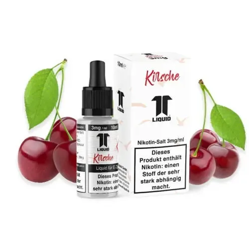 Liquids: Kirsche 10ml NicSalt Liquid by Elf Liquid