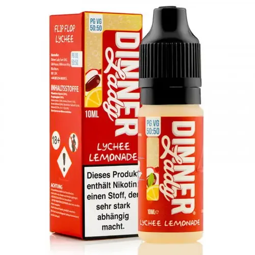 Liquids: Lychee Ice Summer Holidays Serie 50/50 10ml Liquids by Dinner Lady