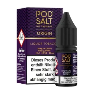 Liquoe Tobacco - Pod Salt Origin Nikotinsalz Liquid (11/20mg/ml)