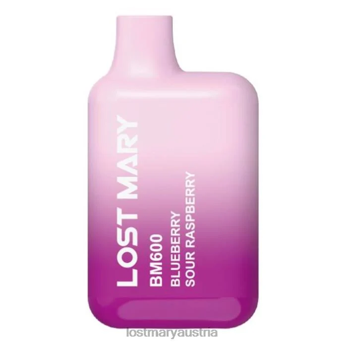 Lost Mary BM600 Einweg-Vaporizer Heidelbeere, saure Himbeere- Lost Mary Vape Züge 24NB136