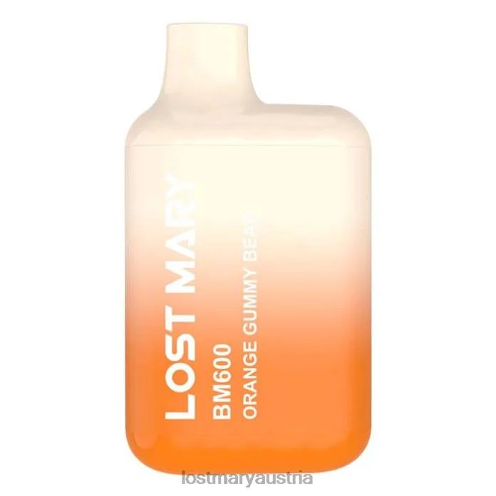 Lost Mary BM600 Einweg-Vaporizer Orange Gummibärchen- Lost Mary Vape Geschmack 24NB133