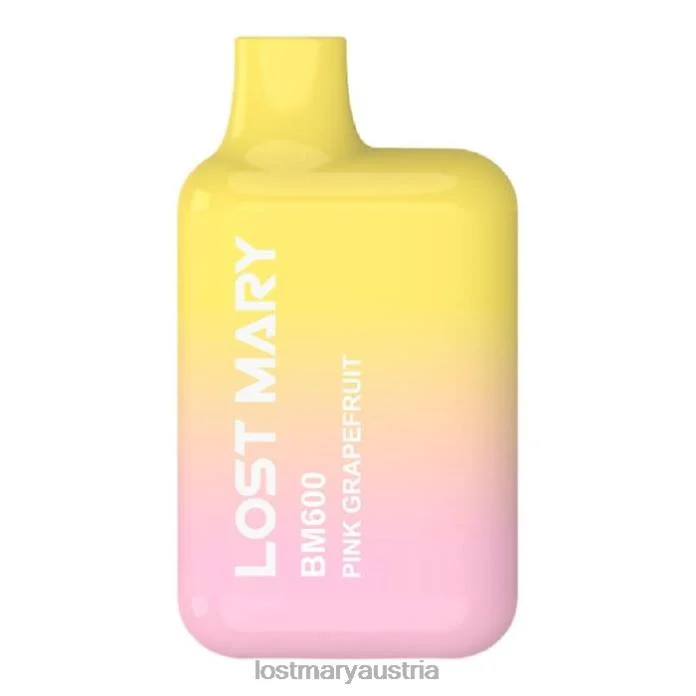 Lost Mary BM600 Einweg-Vaporizer rosa Grapefruit- Lost Mary Vape Preis 24NB154