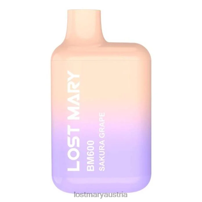 Lost Mary BM600 Einweg-Vaporizer Sakura-Traube- Lost Mary Osterreich 24NB132