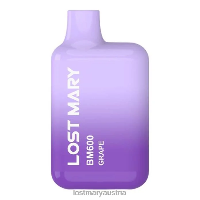 Lost Mary BM600 Einweg-Vaporizer Traube- Lost Mary Vape Einschalten 24NB155