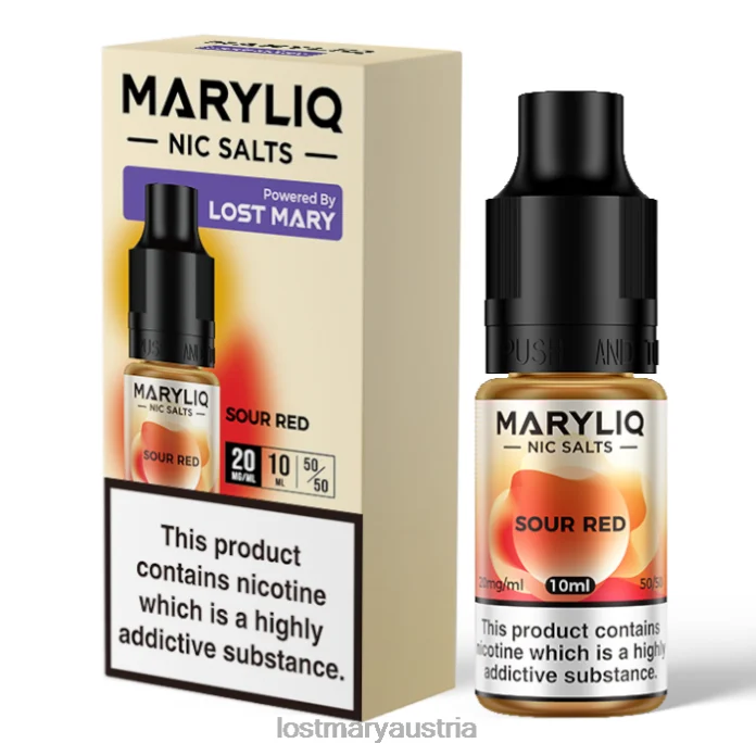 Lost Mary Maryliq Nic Salts – 10 ml sauer- Lost Mary Vape Züge 24NB216