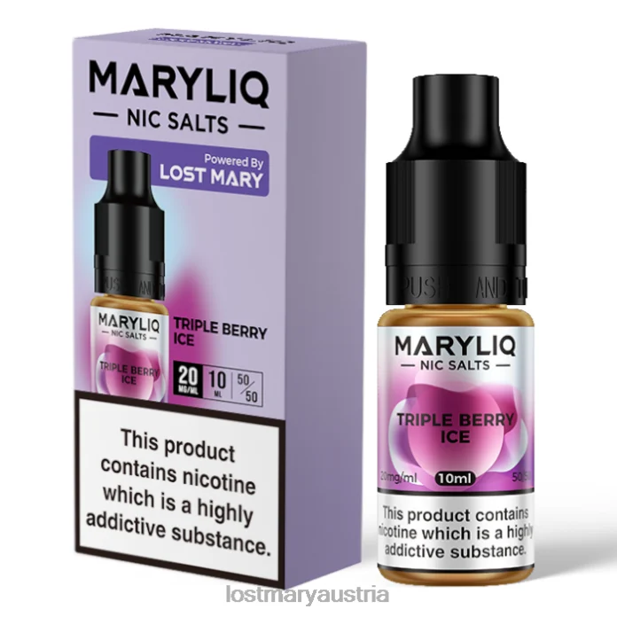 Lost Mary Maryliq Nic Salts – 10 ml verdreifachen- Lost Mary Vape Sorten 24NB217
