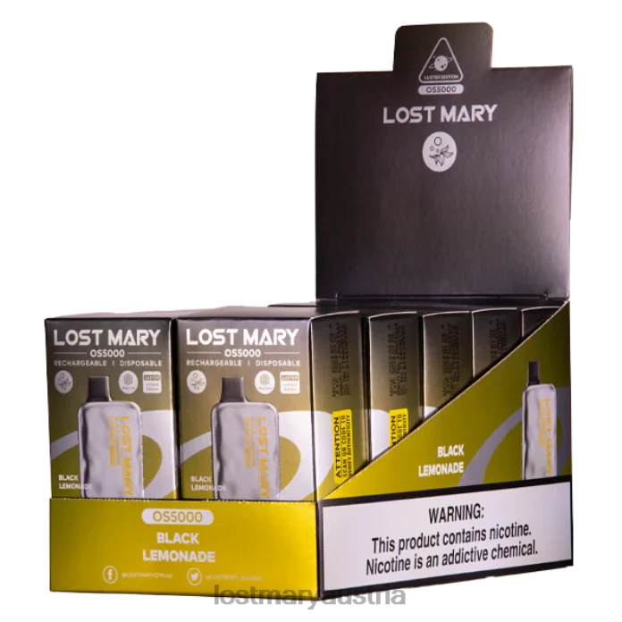Lost Mary OS5000 Glanz schwarze Limonade- Lost Mary Kaufen Osterreich 24NB8 - Image 2