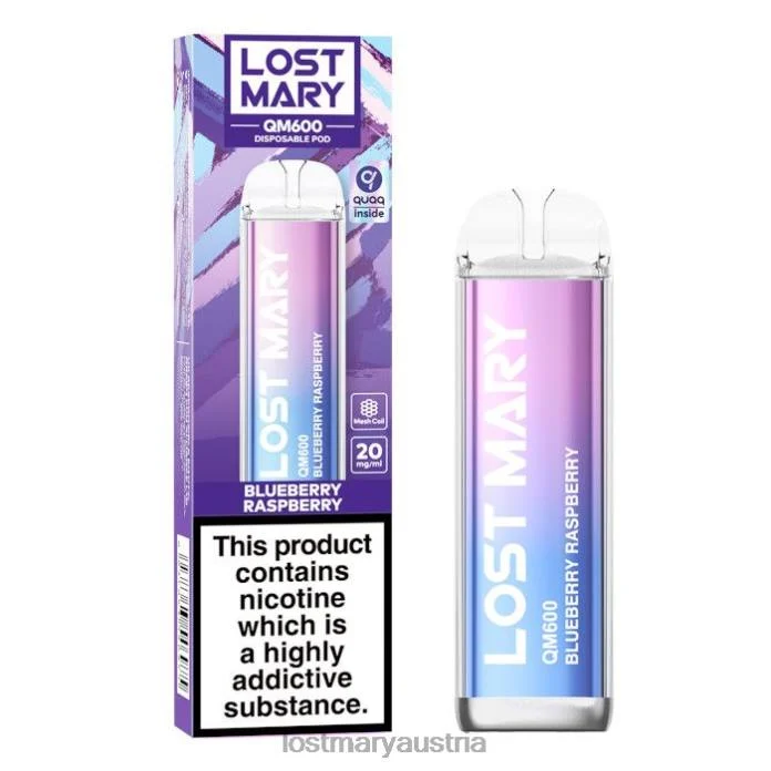 Lost Mary QM600 Einweg-Vaporizer Blaubeer-Himbeere- Lost Mary Kaufen Osterreich 24NB158