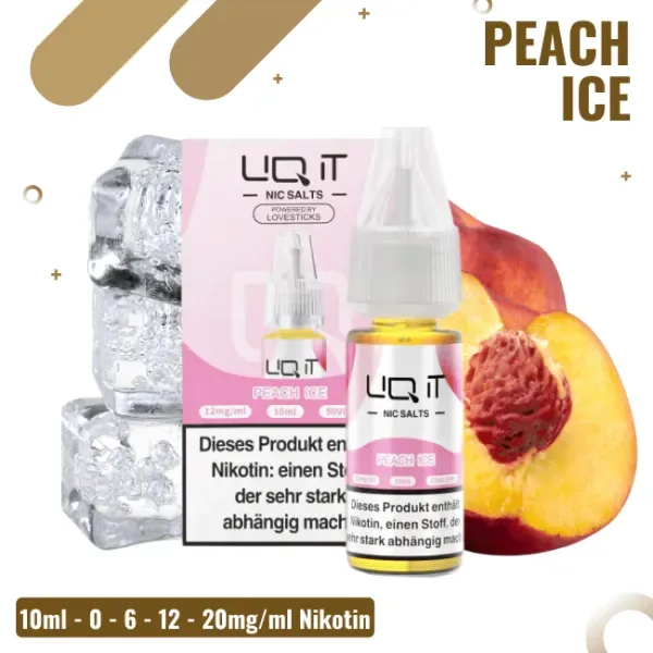 Lovesticks LIQ IT 10ml – Peach Ice