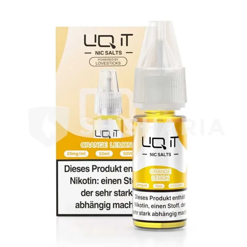 Lovesticks LIQ IT Liquid E-Zigarette 10ml – Orange Lemon – 20mg