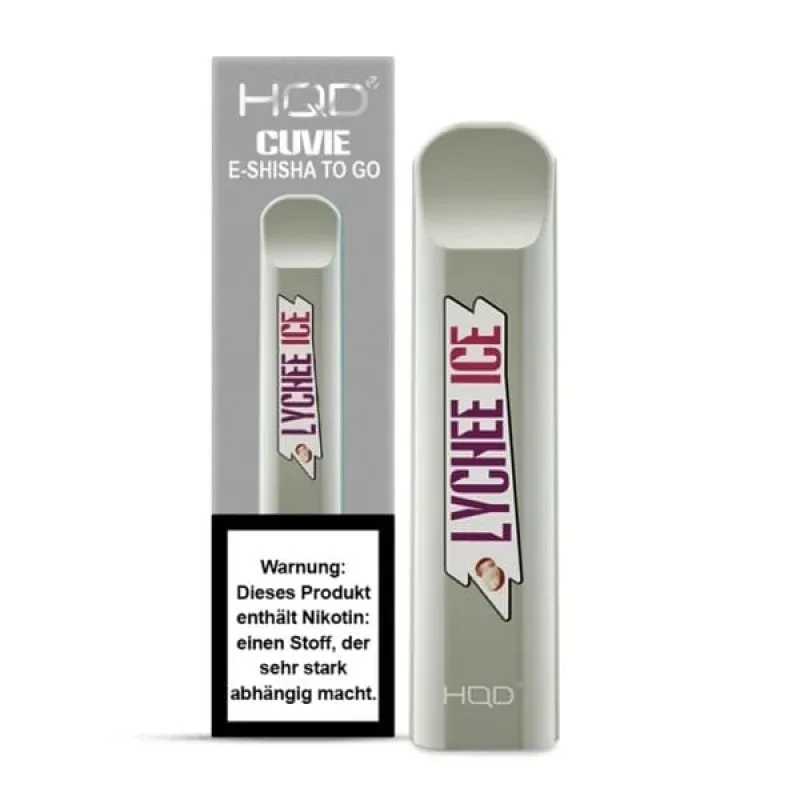 Lychee Ice – HQD CUVIE Einweg E-Shisha 18mg