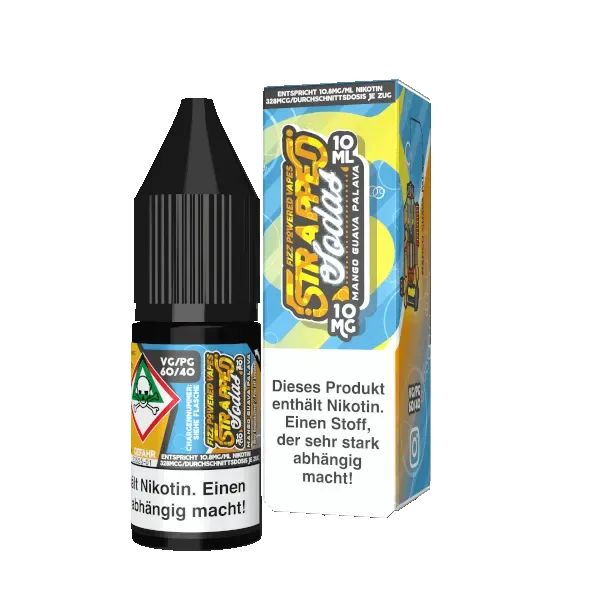 Mango Guava Palava – Strapped Sodas Nikotinsalz Liquid