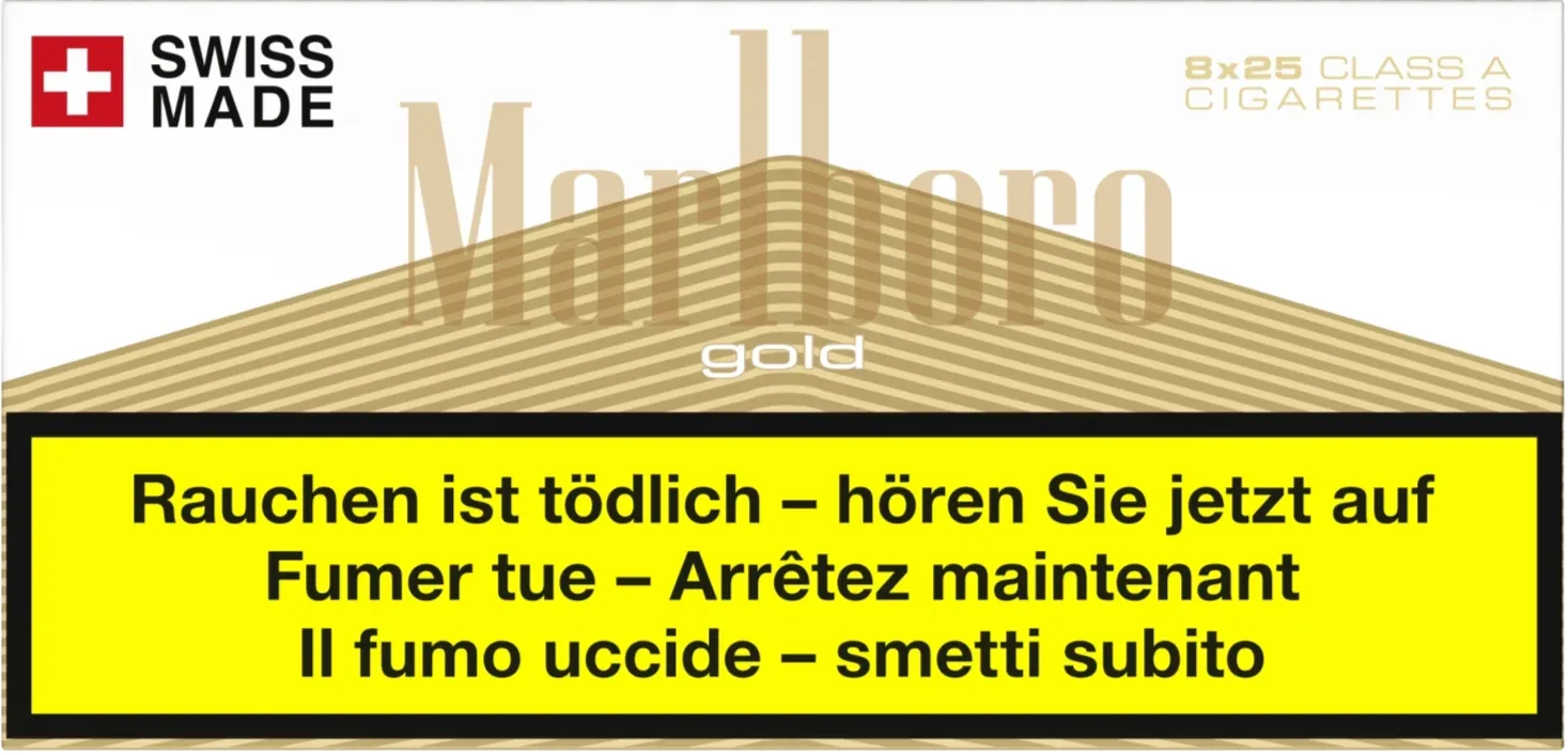 Marlboro Gold Box Big Pack 25 Cigarettes - Image 2