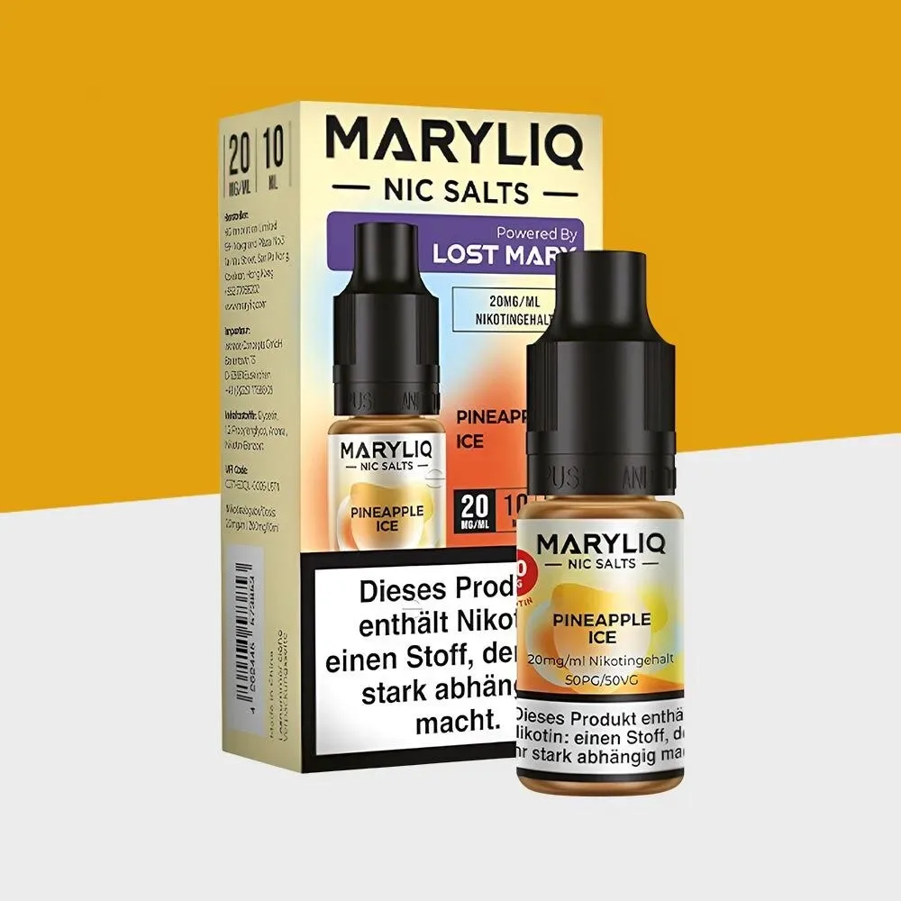 Maryliq by Lost Mary – Pineapple Ice 20mg/ml – E-Liquid