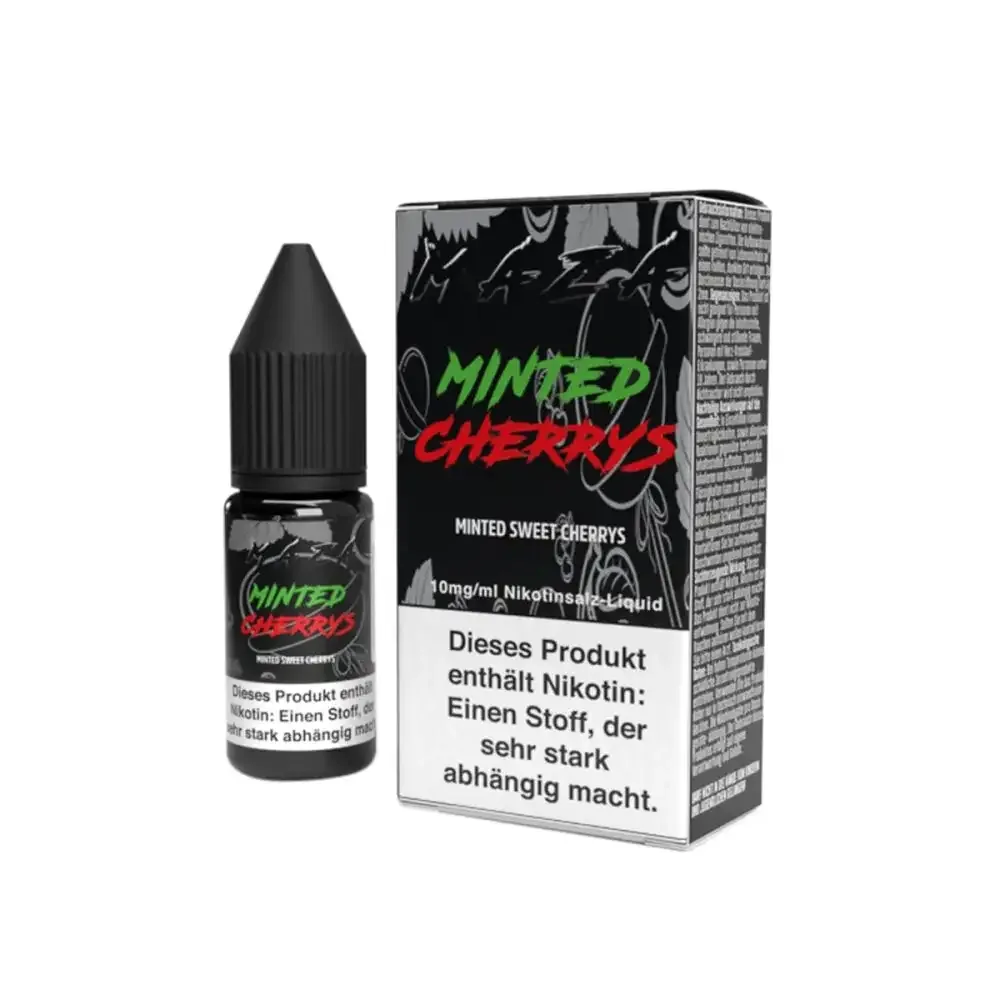 MaZa – Minted Cherry – Nikotinsalz (Nikotinsalzliquid, 10 ml, 50% VG / 50% PG)