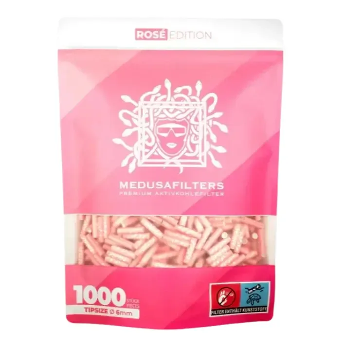 MedusaFilters – 1000er Pack – ROSÉ – Hybrid Aktivkohlefilter