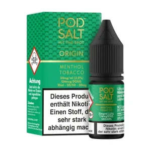 Menthol Tobacco - Pod Salt Origin Nikotinsalz Liquid (11/20mg/ml)