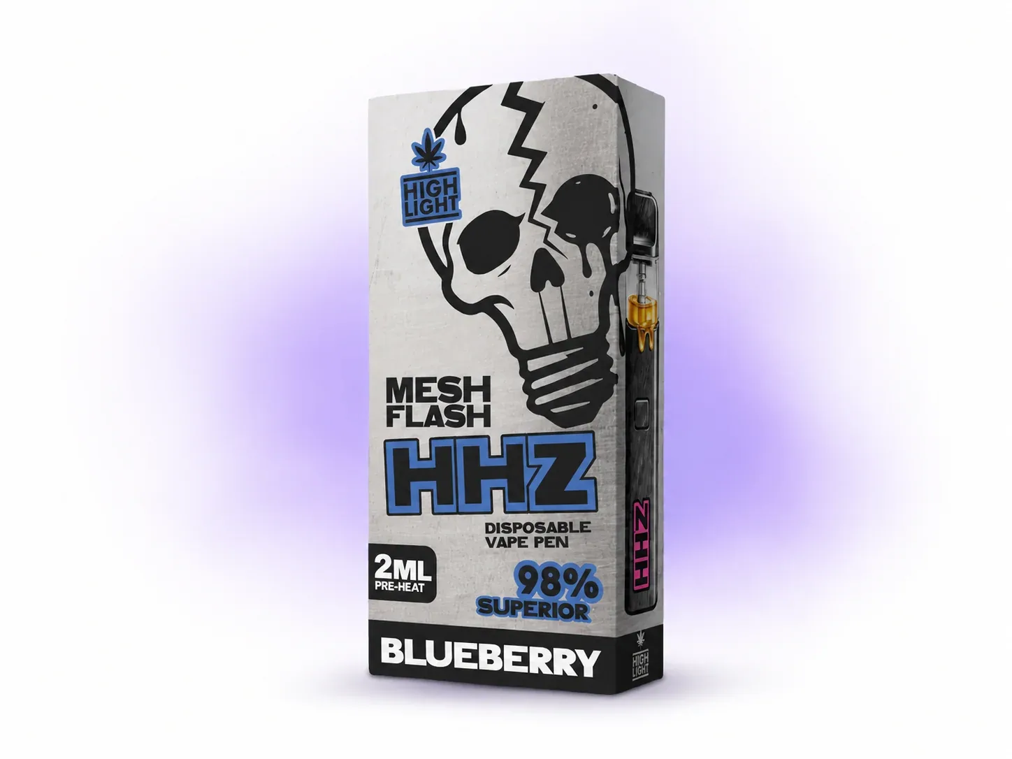 Mesh Flash - HHZ Vape Blueberry - 2ml