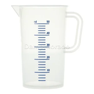 Messbecher 50 ml mit Henkel | Dampfdorado