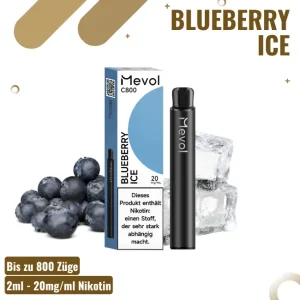 Mevol C800 Vape – Blueberry Ice – 20mg/ml