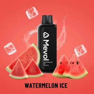 Mevol S7000 Watermelon lce 2ml Pod + 10ml E-Liquid Tank