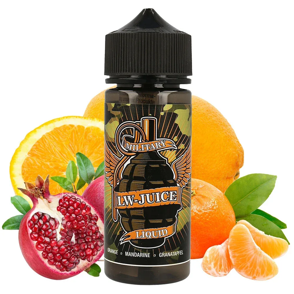 Military Liquid – LW-Juice (Longfill, 120 ml, Fruchtig, Dessert)