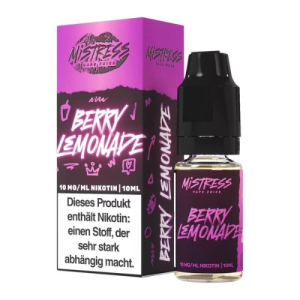 Mistress Vape Juice Berry Lemonade Ice 10mg Nic Salt Liquid