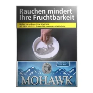 Mohawk Zigaretten Classic Blue Big (7.90€) Stange (8×25)