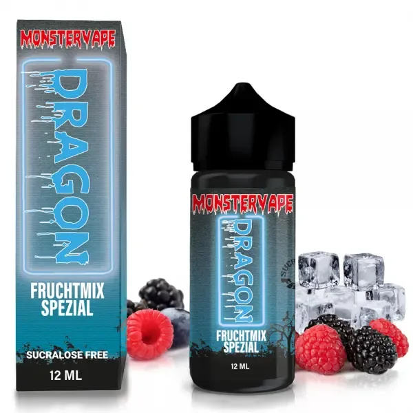 MonsterVape – Dragon (Longfill, 120 ml, Fruchtig, Frische)