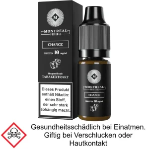 Montreal Original – Chance – Nikotinsalz Liquid 10 mg/ml