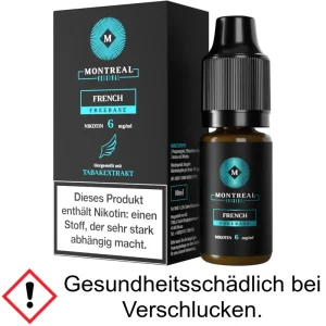 Montreal Original – French E-Zigaretten Liquid 6 mg/ml