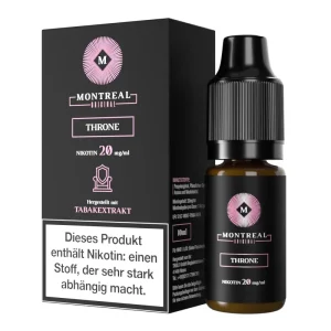 Montreal Original – Throne Nikotinsalz – 10ml – 20mg/ml
