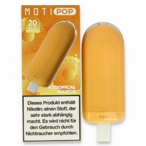Moti Pop Tropical Mango Einweg E-Shisha 20mg