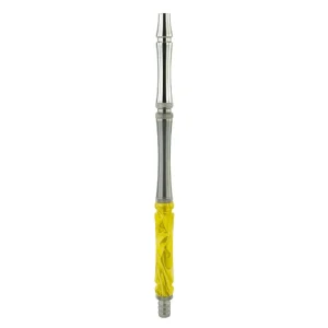 Moze Edelstahl Mundstück – Wavy Yellow