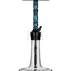 Moze Shisha – Varity Lounge Black – Clear Wavy Blue