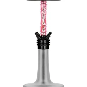 Moze Shisha Varity Squad Black – Frosted – Wavy Pink