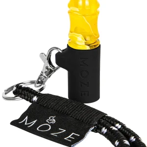 Moze Tip Wavy Line - Yellow Mehrweg Hygienemundstück - Mehrweg Hygienemundstück