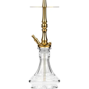 Moze Tradi M - Gold - Caesar Crystal Clear Shisha - Shisha
