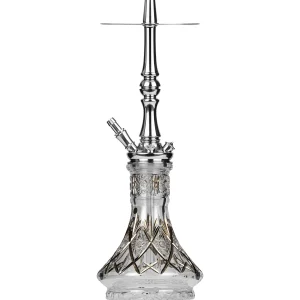 Moze Tradi M - Silver - Caesar Crystal Zahir Shisha - Shisha